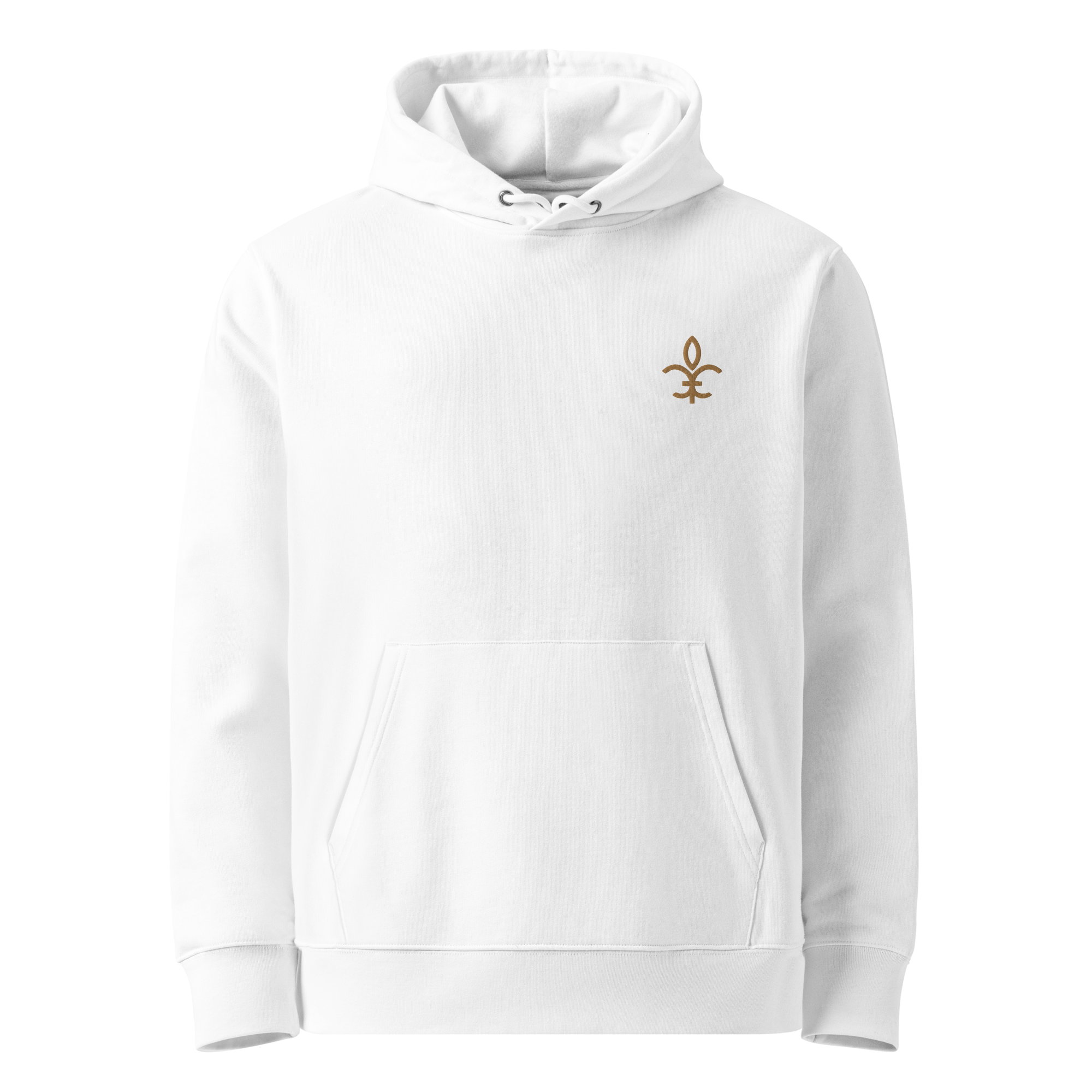 Fleur De Lis - NO. 1 | White & Gold